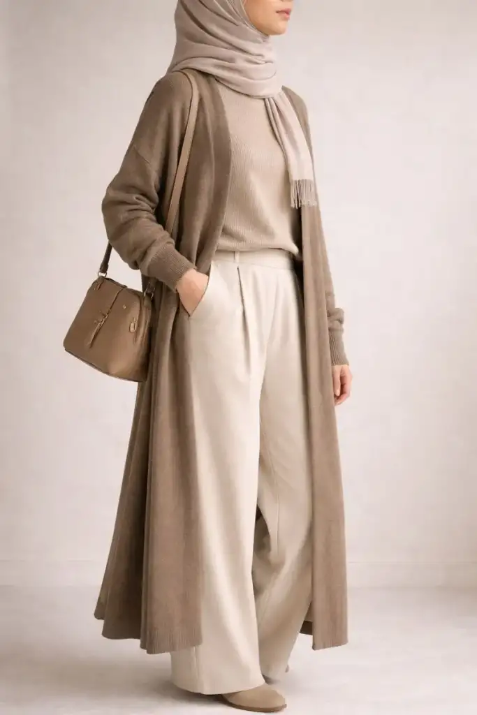 طقم شتوي من الكارديجان